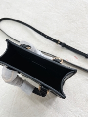 LOUIS VUITTON BAG - Túi LV Petit Sac Plat Monogram Emprein Leather (BLACK) [Mirror Quality]