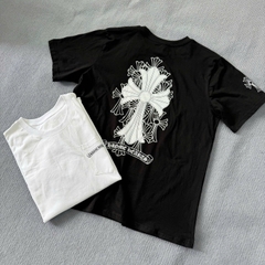 ÁO THUN CHROME HEARTS CEMETERY CROSS GRAVEYARD (BLACK)