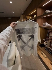 ÁO THUN OFF-WHITE DEGRADE ARROW T-SHIRT IN WHITE