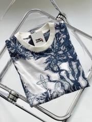 LOUIS VUITTON TEE - Áo Thun LV Rainbow Printed (White) [Mirror Quality]