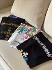 Áo Thun Chrome Hearts CH Multi Colour Cross (White) [Mirror Quality]