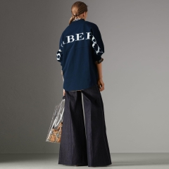 BURBERRY SWEATER - Áo tay dài BBR Back Logo (black) [Mirror Quality]