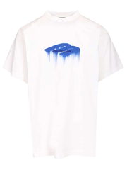 ÁO THUN BALENCIAGA WET BRUSH (WHITE)