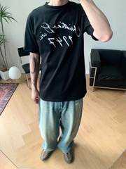 Áo Thun Dior Handwritten 1947 (Black) [Mirror Quality]