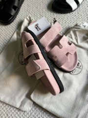 SANDAL HERMES CHYPRE (ROSE PORCELAINE)