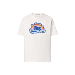 LOUIS VUITTON TEE - Áo Thun LV Rainbow Printed (White) [Mirror Quality]