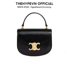 TÚI CELINE MINI BESACE CLEA TRIOMPHE CALFSKIN (BLACK)
