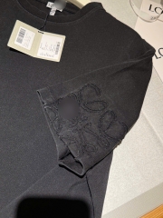 ÁO THUN LOEWE ANAGRAM SLEEVE CUT OUT (BLACK)