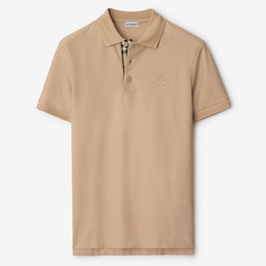 ÁO POLO BURBERRY EQUESTRIAN KNIGHT (SOFT FAWN BEIGE)
