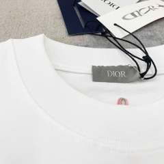ÁO THUN DIOR LEWIS HAMILTON COTTON (WHITE)