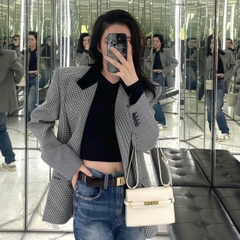 SAINT LAURENT -Túi YSL Manhattan (Cream White) [Mirror Quality] -