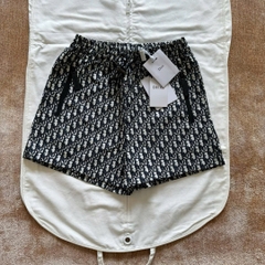 Quần Dior Oblique Cotton (Black & White) [Mirror Quality]
