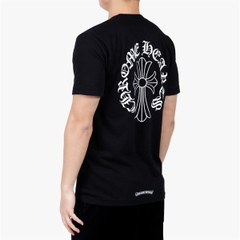 CH TEE- Áo Chrome Hearts Collar Script Cross (black) [Mirror Quality]