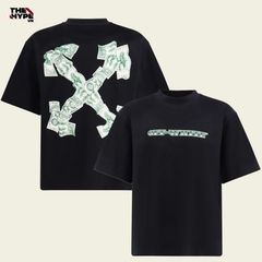 ÁO THUN OFF WHITE CASH ARROW T-SHIRT (BLACK)
