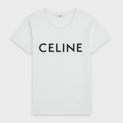 Áo Thun Celine Loose Cotton (White) [Mirror Quality]