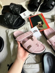SANDAL HERMES CHYPRE (ROSE PORCELAINE)