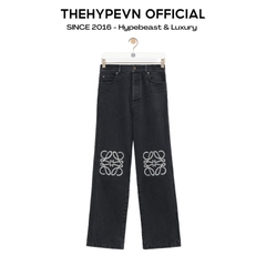 QUẦN JEAN LOEWE ANAGRAM BAGGY DENIM (BLACK)
