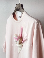 13DE MARZO TEE - Áo Thun Doozoo Ice-cream Morganite (Pink) Best Quality