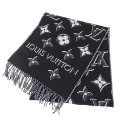 KHĂN QUÀNG LOUIS VUITTON LV ESSENTIAL SHINE (BLACK)