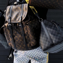 LOUIS VUITTON BACKPACK - Ba Lô Louis Vuitton Christopher Monogram (Brown) [Mirror Quality]