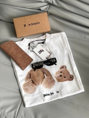 PALM ANGELS TEE - Áo PA Kill The Bear (White) [Mirror Quality]