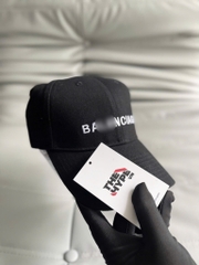 Mũ Lưỡi Trai Balenciaga BLCG Classic Baseball With Embroidered Logo Cap (Black) [Mirror Quality]