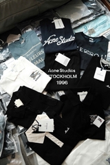 ÁO THUN ACNE STUDIOS EXFORD U 1996 (BLACK)