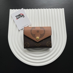 Ví Ngắn Louis Vuitton Zoé Giant Monogram (Grey) [Mirror Quality]