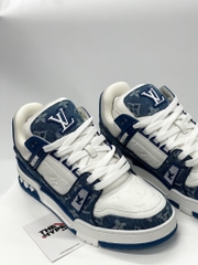 Giày LV Trainer Sneaker (Blue) [Mirror Quality]