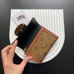 Ví Ngắn Louis Vuitton Dauphine Monogram (Brown) [Mirror Quality]