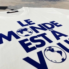 ÁO THUN LOUIS VUITTON LV LE MONDE (WHITE)