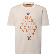 ÁO THUN LOUIS VUITTON DETTAGLI ICONICI (BEGIE)