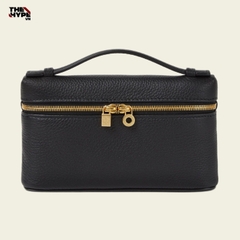 TÚI LORO PIANA EXTRA POCKET L19 GRAINED CALFSKIN (Black)