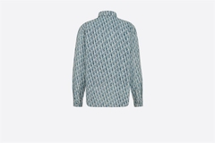 DIOR SHIRT- Áo Sơmi Dior Oblique Over (Blue Denim) [Mirror Quality]