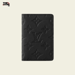 VÍ LOUIS VUIITON POCKET ORGANIZER (BLACK)