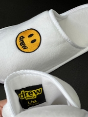 DREW SLIDES - Dép Drew Mascot (White) [Mirror Quality]