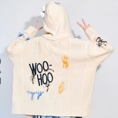 Áo Cardigan 13De Marzo x Looney Tunes Daffy Duck Weave Knit