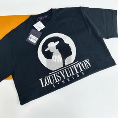 Áo Thun Louis Vuitton LV Woman (Black) [Mirror Quality]