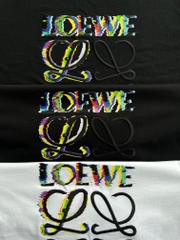 Áo Thun Loewe Glitch Cotton (Black) [Mirror Quality]