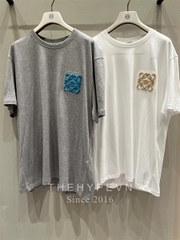 Áo Thun Loewe Anagram cotton relaxed fit (Grey) [Mirror Quality]
