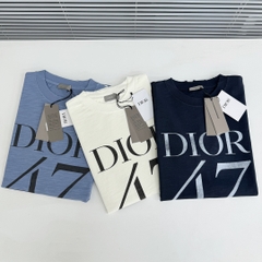Áo Thun Dior 47 Label SS2024 (White) [Mirror Quality]