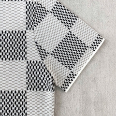 ÁO THUN LOUIS VUITTON LV DAMIER MARQUE (BLACK WHITE)