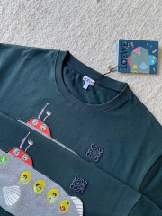 ÁO THUN LOEWE SUBMARINE COTTON (DARK GREEN)