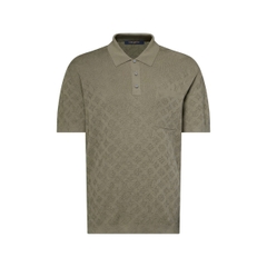 ÁO POLO LOUIS VUITTON POINTELLE MONOGRAM (GREEN)