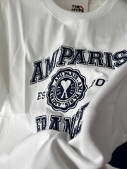 ÁO THUN AMI PARIS FRANCE EST 2011 (WHITE)