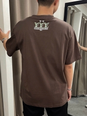ÁO THUN LOUIS VUITTON LV WASHED EMBELLISHED (BROWN)