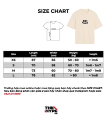 ÁO THUN AMI PARIS LOGO PATCH SS25 (NEUTRAL)