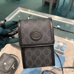 TÚI GUCCI GC HORSEBIT 1955 PHONE BAG RETRO (BLACK)