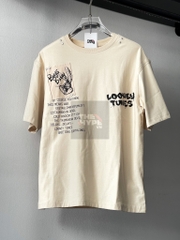 Áo 13De Marzo x LOONEY TUNES Bugs Bunny Sketch Moonbeam (Cream) Best Quality