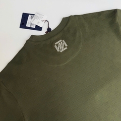ÁO THUN LOUIS VUITTON LV DAMIER PIQUE CURSIVE (GREEN)